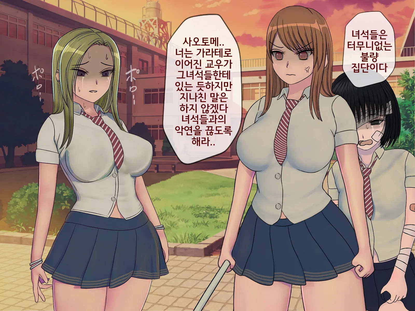 Sakusei Gakkyuu (8) ~Seikaku Saiaku No Joshi Shika Inai Gakkou De Seiteki Ijime Seikatsu~ | 착정학급 ~성격 최악의 여자밖에 없는 학교에서 성적 왕따 생활~ 8